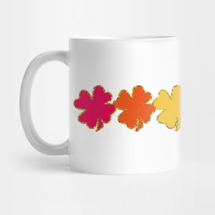 Rainbow Clover Mug